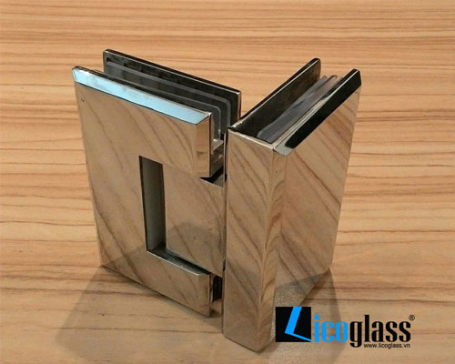 Bản lề kẹp kính kính 90 độ