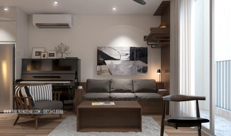 Mẫu sofa hiện đại được lựa chọn nhiều cho không gian nhà chung cư, nhà phố hiện đại